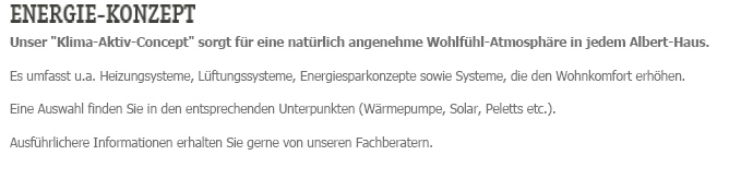 Albert-Klima-Aktiv-Energie-Konzept