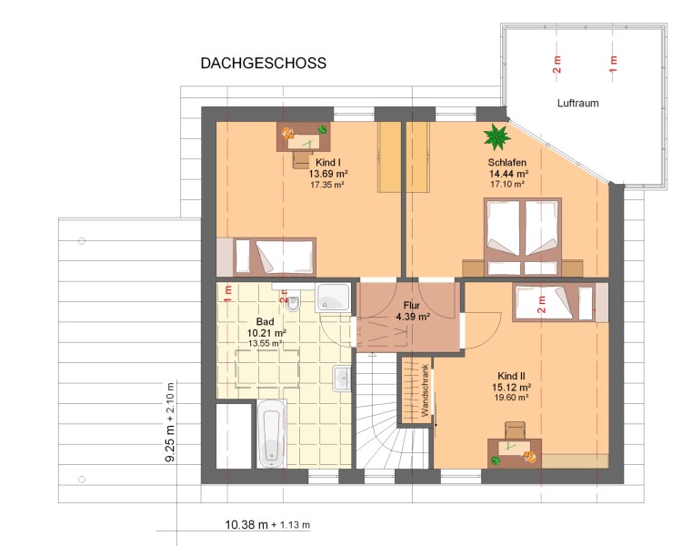 Kowalski-Haus-Leon-Grundriss-Obergeschoss