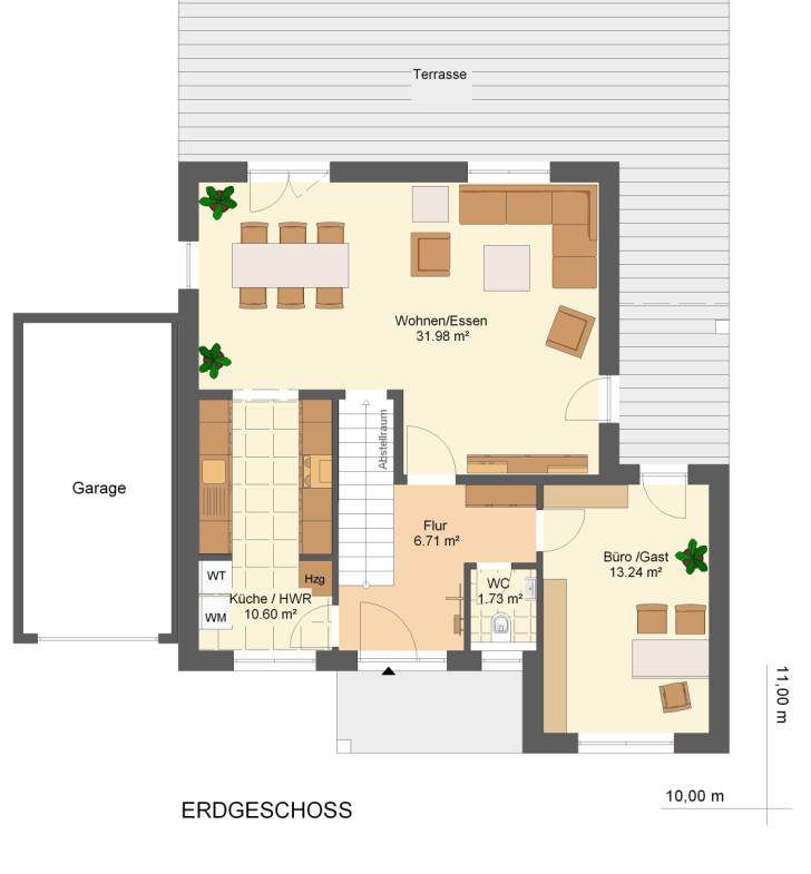 Kowalski-Haus-Medina123 Grundriss - Erdgeschoss