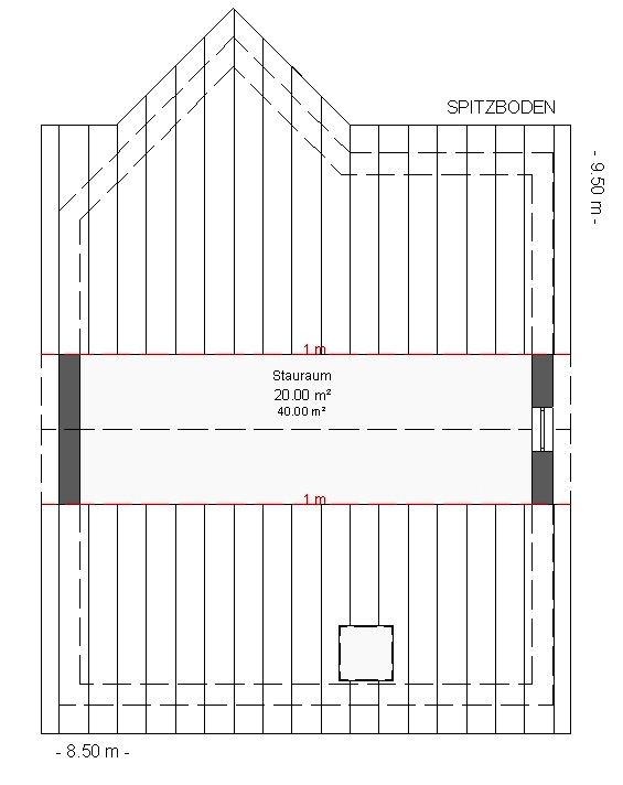 Kowalski Haus Anita 160 Grundriss Dachgeschoss alternativ