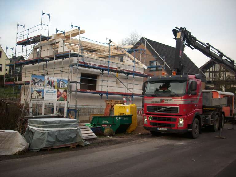 Kowalski Haus Baustelle Leverkusen Bergisch Neukirchen Plattenbusch 8