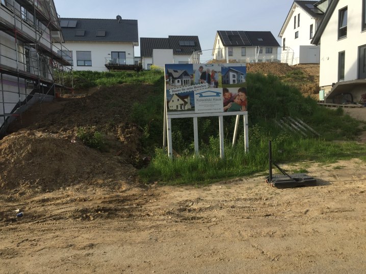 Kowalski Haus Baustelle Leverkusen Leimbacher Berg 1