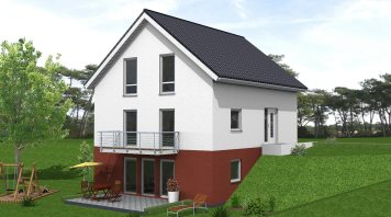 Kowalski Haus Erna 204 Gartenansicht klein