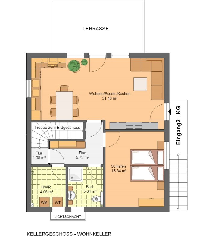 Kowalski Haus Erna 204 Grundriss Souterrain