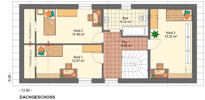 Kowalski Haus Fine 146 Grundriss Obergeschoss