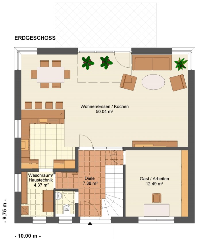 Kowalski Haus Hayet 201 Grundriss EG