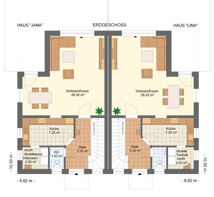 Kowalski Haus Jana-Lina145 Grundriss Erdgeschoss