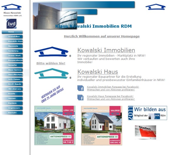 Kowalski Haus Kowalski Immobilien Logos