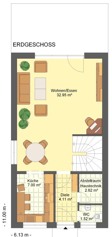 Kowalski Haus Maya 160 Erdgeschoss